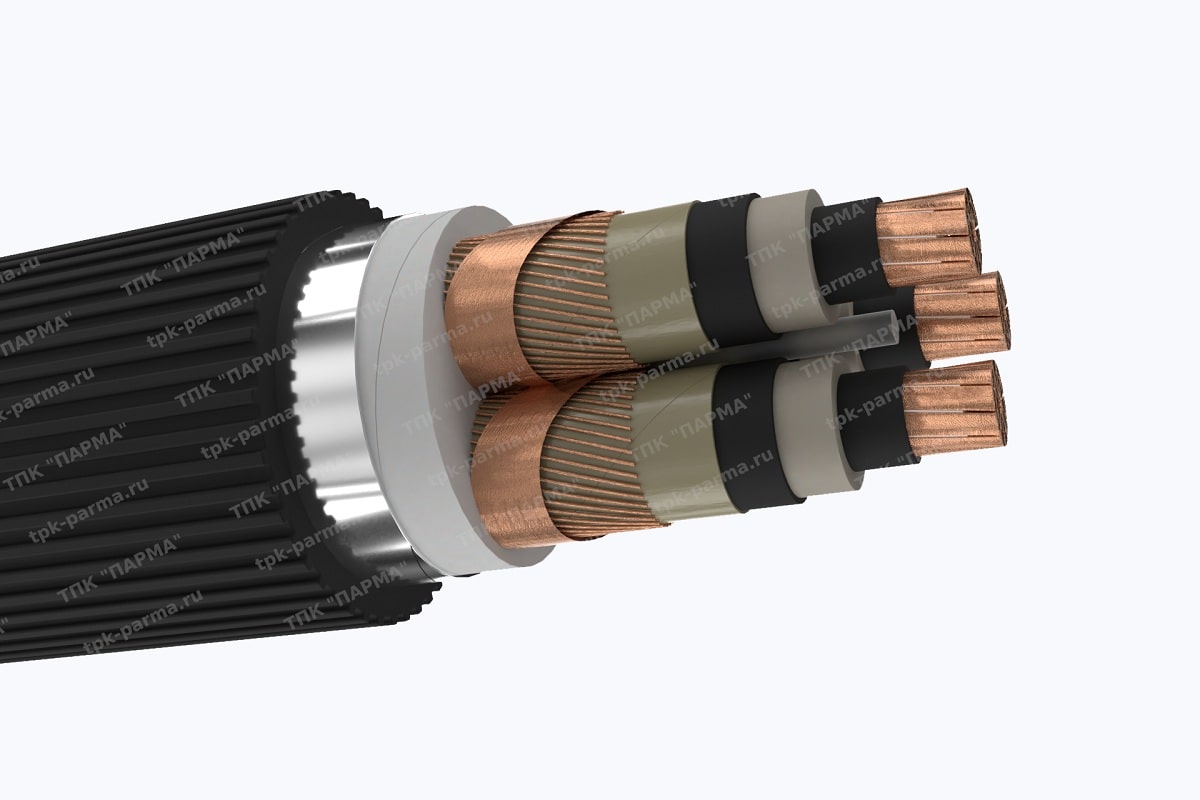 Кабель ПвПу2гж 3х70/16 - 35кВ