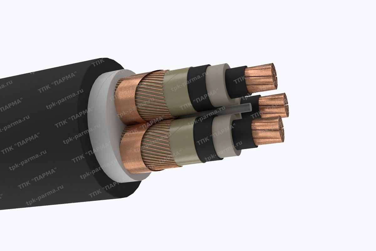 Фотография провода Кабель ПвП 3х240/70 - 10кВ