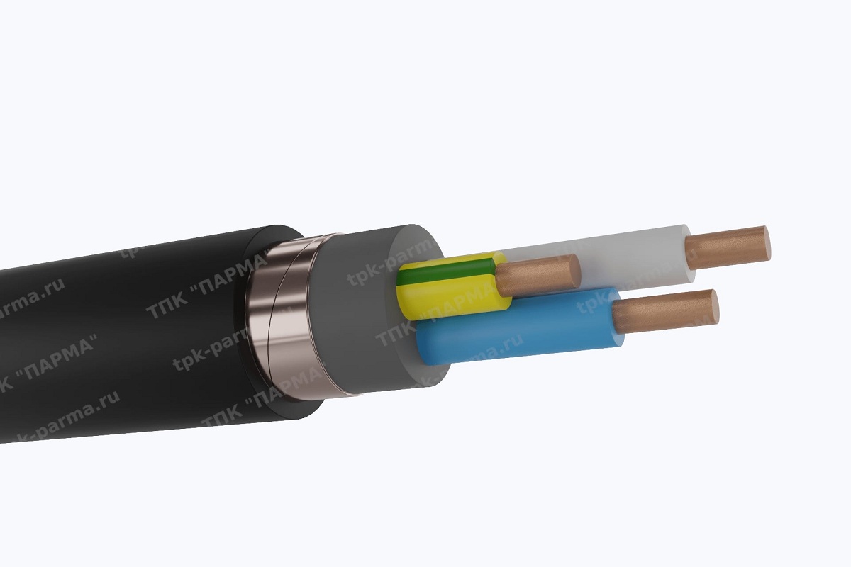 Фотография провода Кабель ВВГЭнг(A)-ХЛ 3х16 - 1кВ