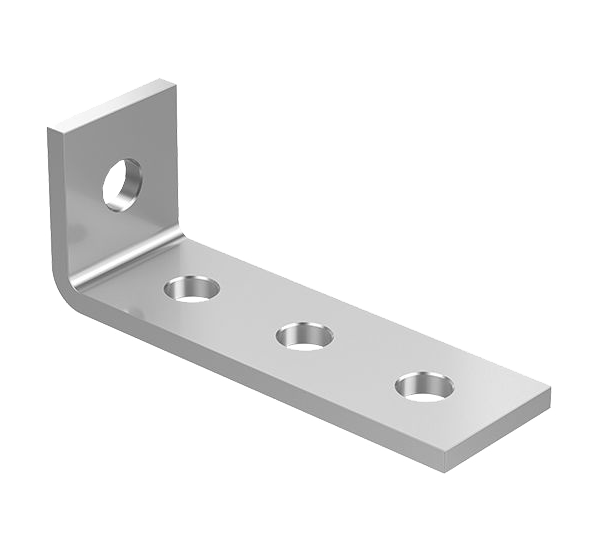Страт-пластина угловая 90°, 4 отверстия