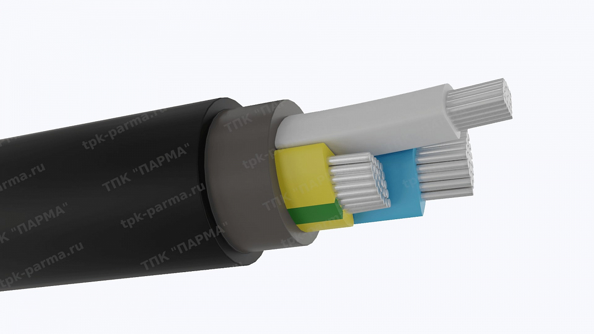 Фотография провода Кабель АВВГ 3х185+1х95 - 1кВ